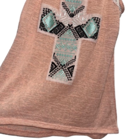 Juniors size small 3-5 sleeveless top - Picture 3 of 10